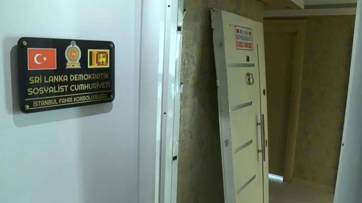 Sri Lanka Fahri Başkonsolosluğu'nda olaylı tahliye
