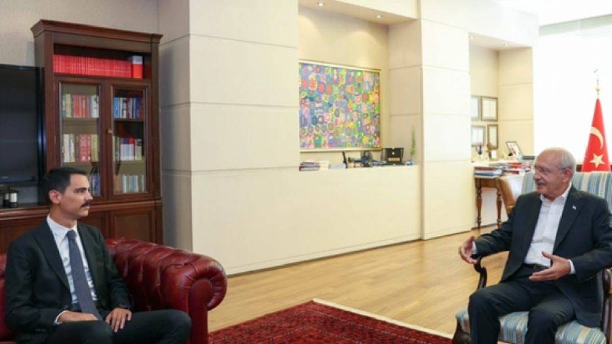 Kılıçdaroğlu, Muhsin Yazıcıoğlu'nun oğluyla görüştü