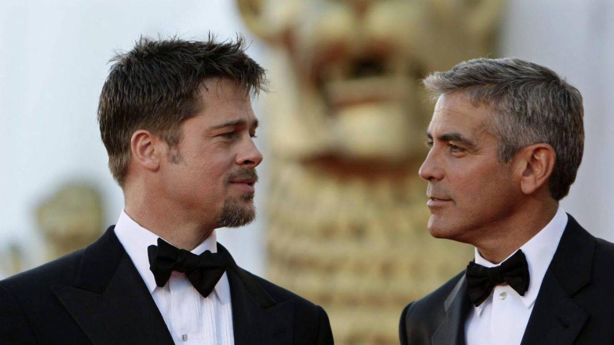 George Clooney ve Brad Pitt’ten “yakışıklılık yarışı”