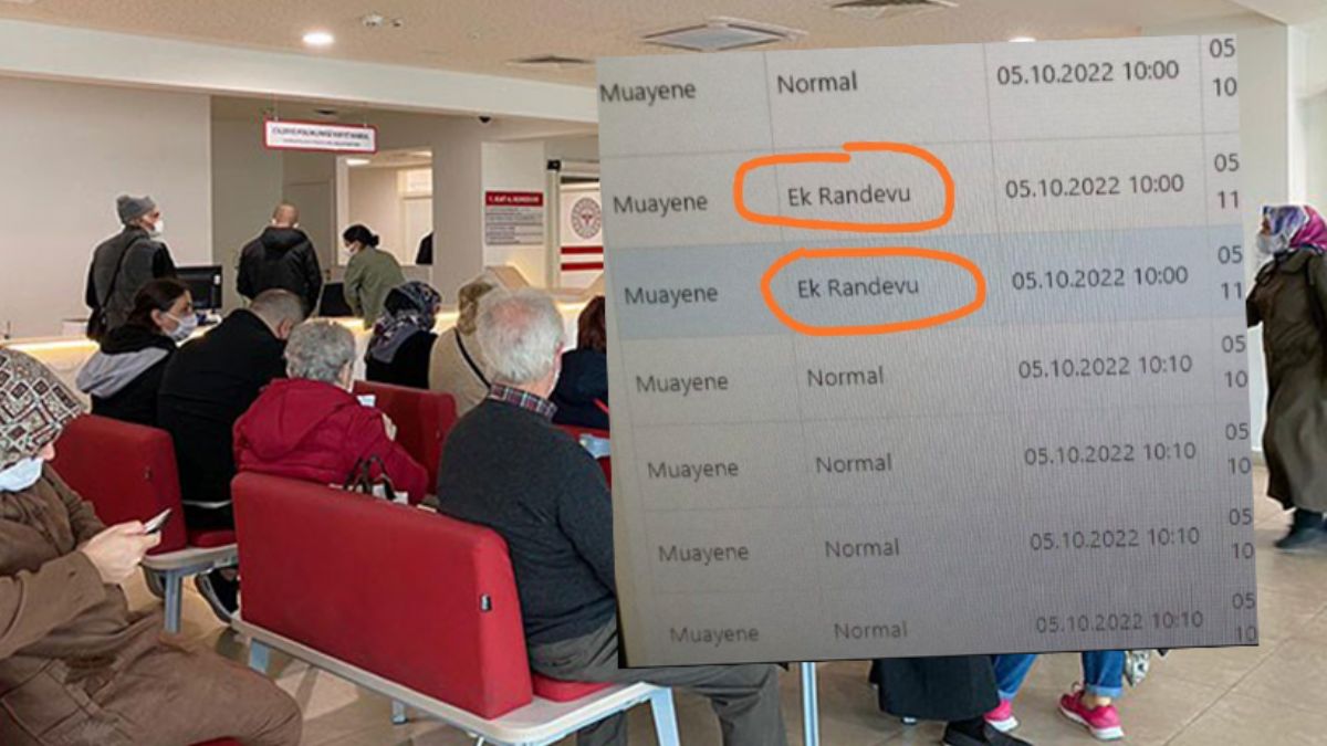 Hastanelerde 5 dakika arayla 'ek randevu' uygulaması