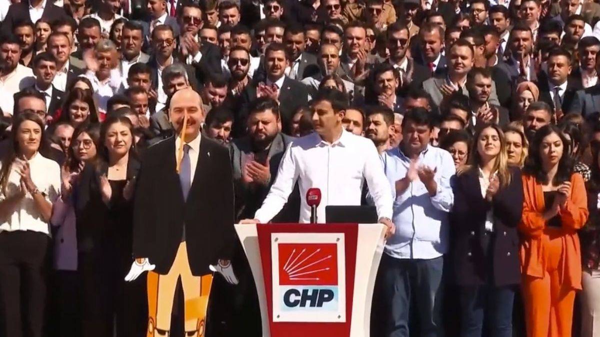 CHP Gençlik Kolları'ndan Bakan Soylu'ya sert tepki: 'Pinokyo Süleyman'