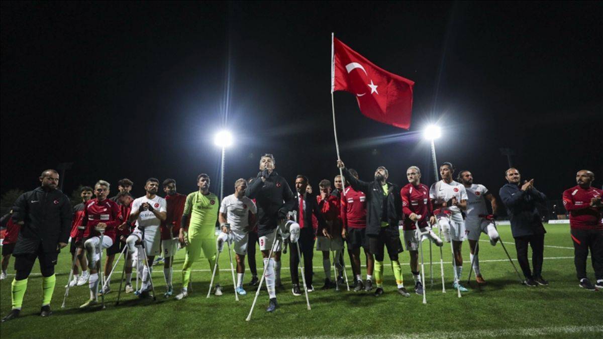 Ampute Futbol Milli Takımı yarı finalde!