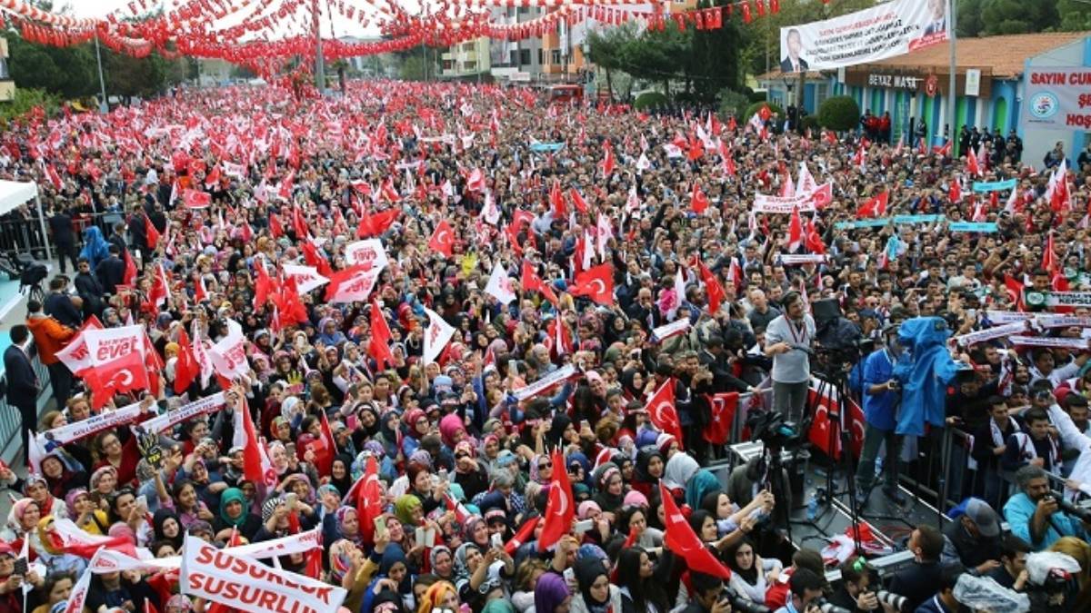 8 Ekim AK Parti mitingi Balıkesir | Cumhurbaşkanı Erdoğan Kuvayi Milliye Meydanı'nda miting yapacak | Kuvayi Milliye Meydanı kaç kişilik, kaç kişi katıldı?