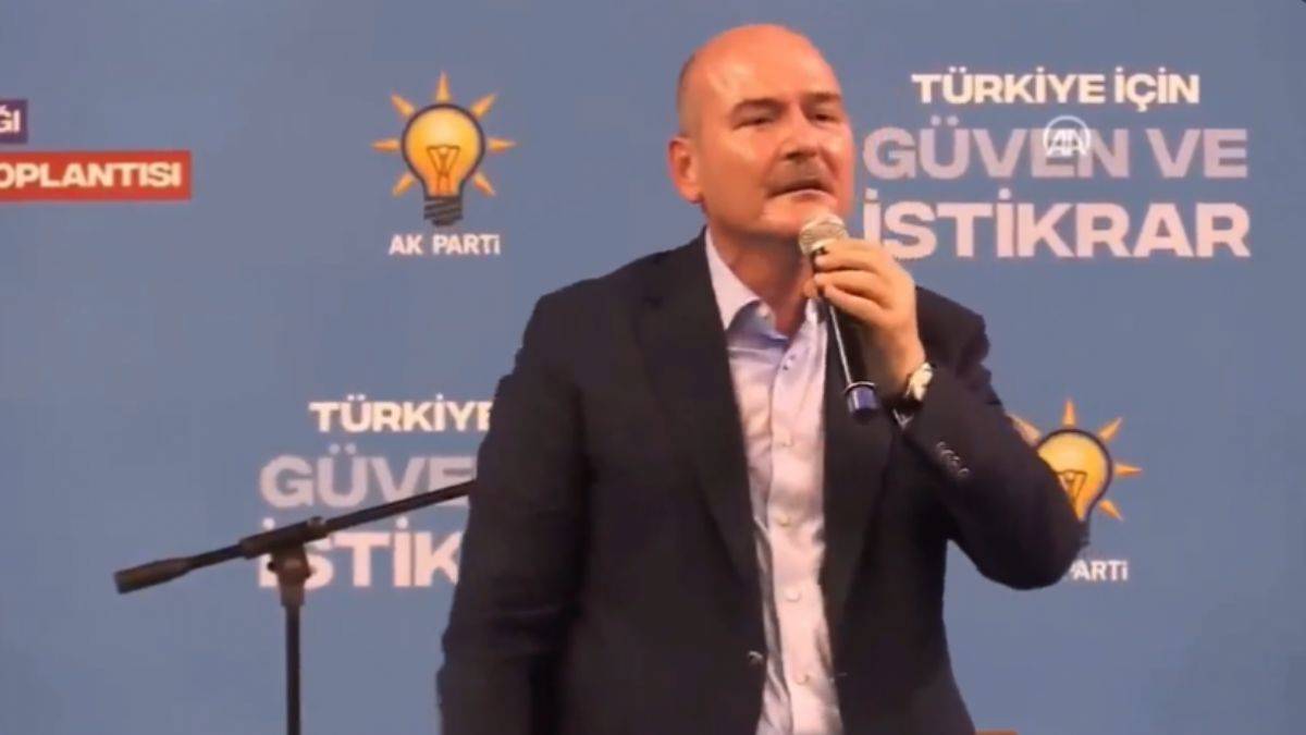 Soylu yine 'ayaklarını kırın' dedi!
