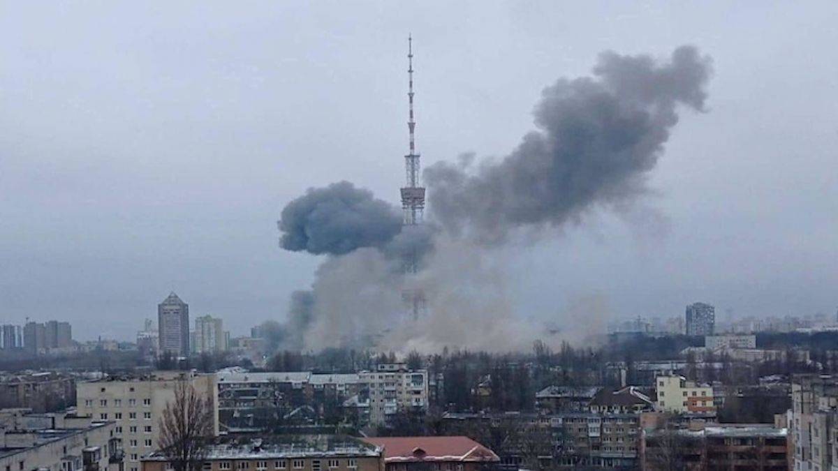 Ukrayna’nın başkenti Kiev’de büyük patlamalar yaşandı