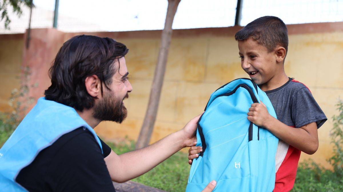 Yetim Vakfından Kırtasiye Desteği