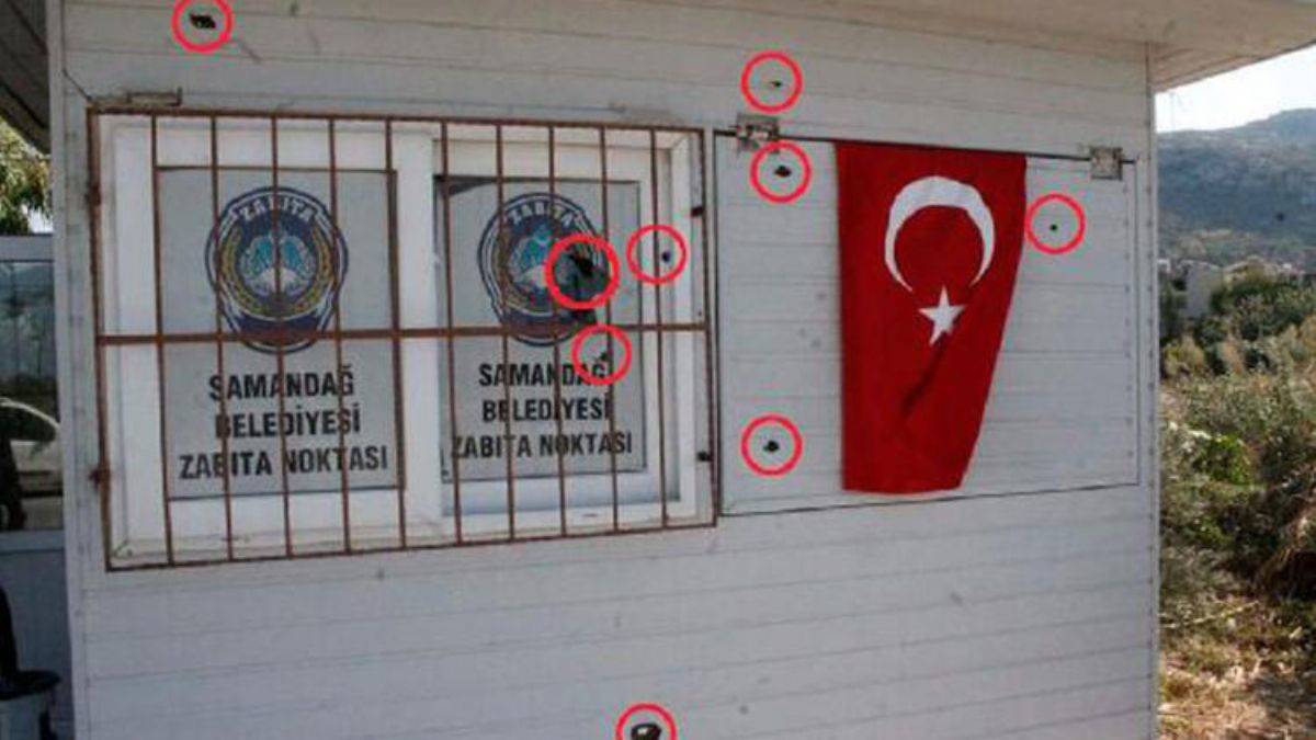 Hatay'da belediye binasına silahlı saldırı