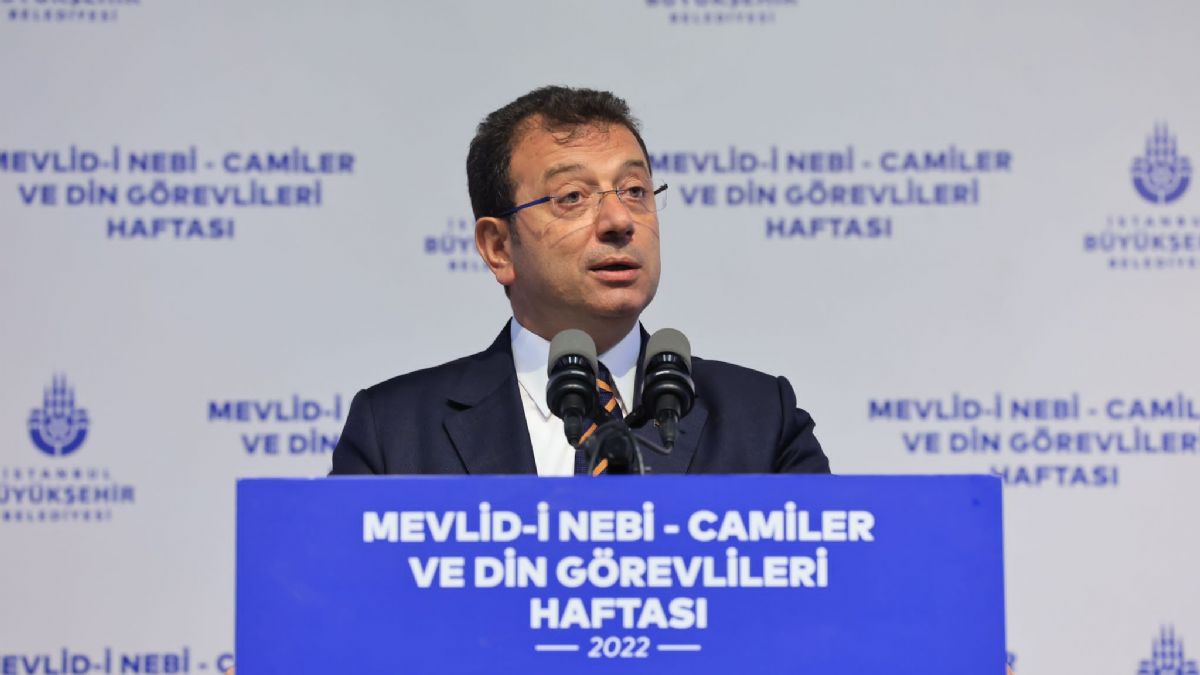 İmamoğlu: Toplumsal meselelerde hakikatin ve adaletin yanında olmak vicdani ve ahlaki bir ödevdir