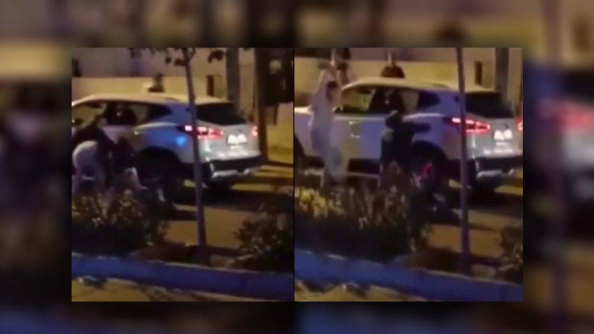 Yol verme kavgasında dehşete düşüren görüntüler!