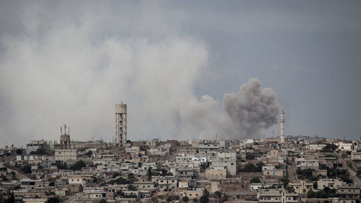 Esed rejiminden İdlib'e saldırı