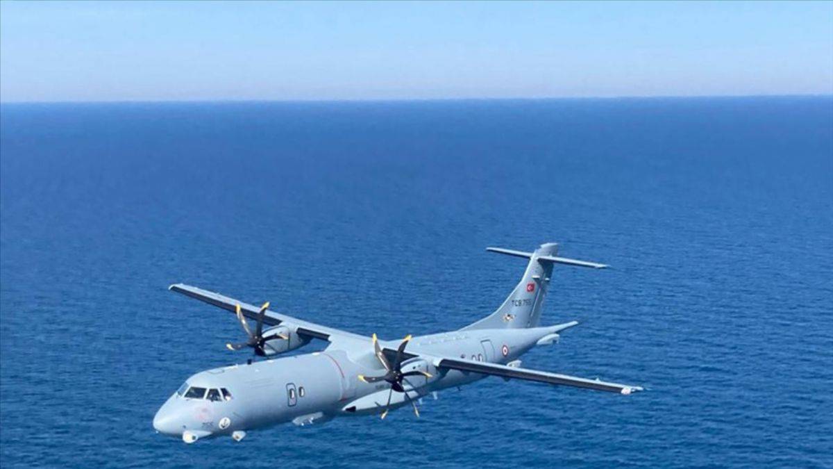 Beşinci deniz karakol uçağı görevde