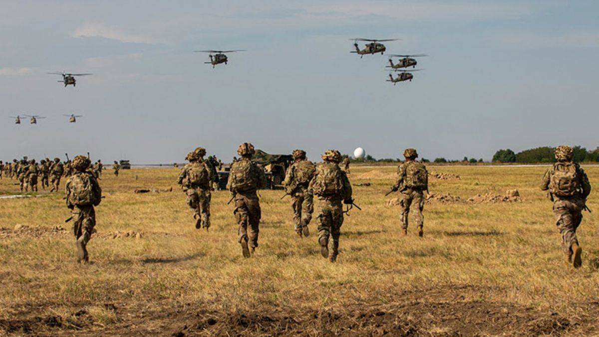 ABD ordusu Rusya’ya karşı Ukrayna sınırında