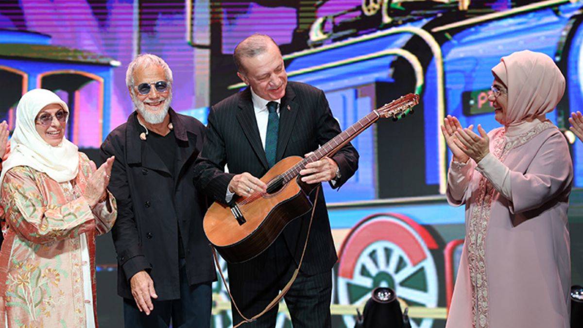 Erdoğan, Yusuf İslam'ın konserini izledi