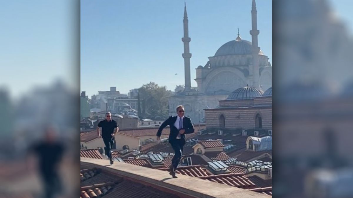 ABD büyükelçisi, Kapalıçarşı'nın çatısında ''James Bond'' oldu