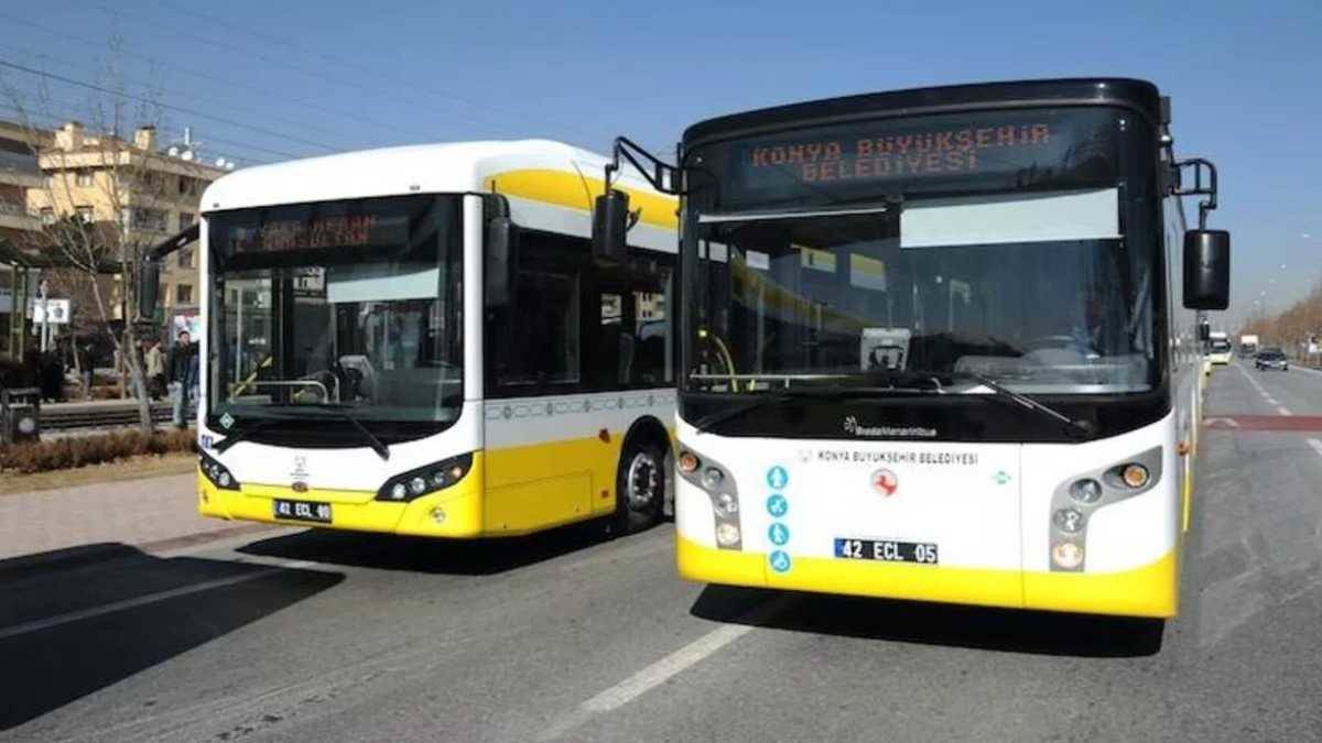 29 Ekim'de Konya'da otobüsler, tramvay ücretsiz mi? Bugün Konya toplu taşıma bedava mı?