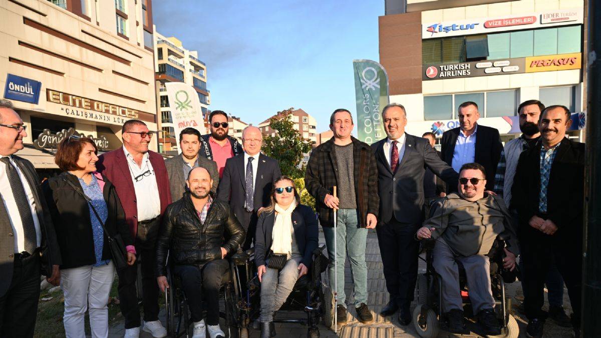 Temassız geçişle, yayalara engel yok