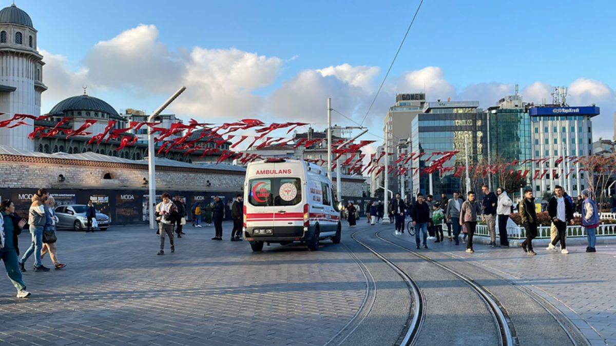 İstiklal Caddesi'ndeki patlamaya ilişkin soruşturma başlatıldı