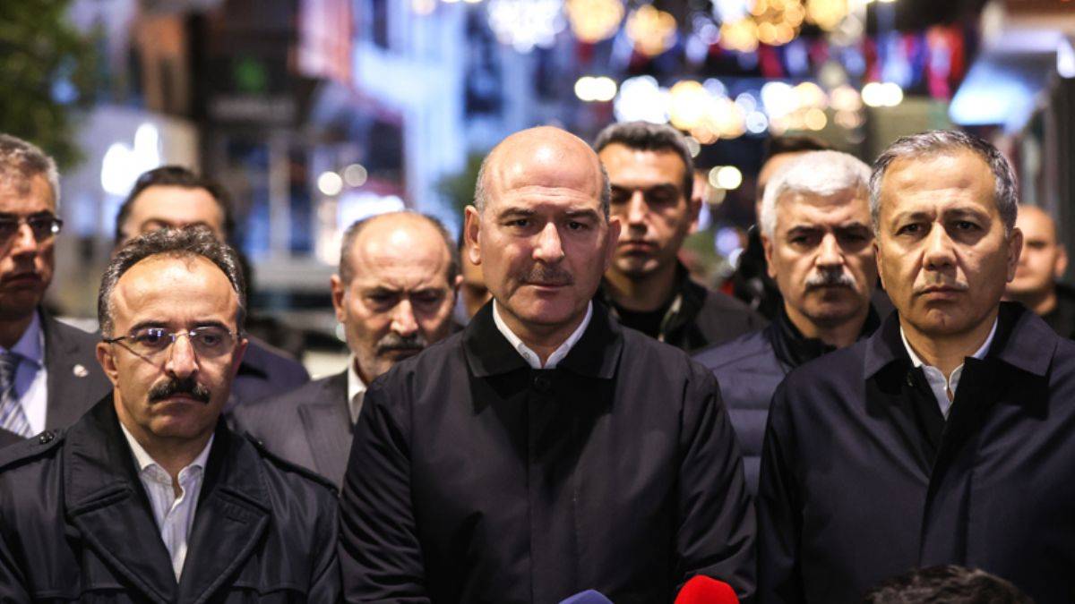 Soylu duyurdu: Bombayı bırakan kişi yakalandı