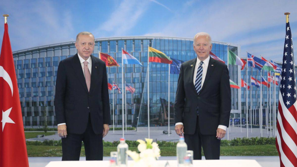 Cumhurbaşkanı Erdoğan, ABD Başkanı Biden ile görüştü