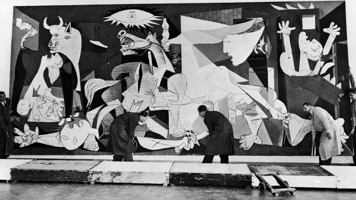 Picasso, ünlü tablosu Guernica'da neyi anlatıyor?