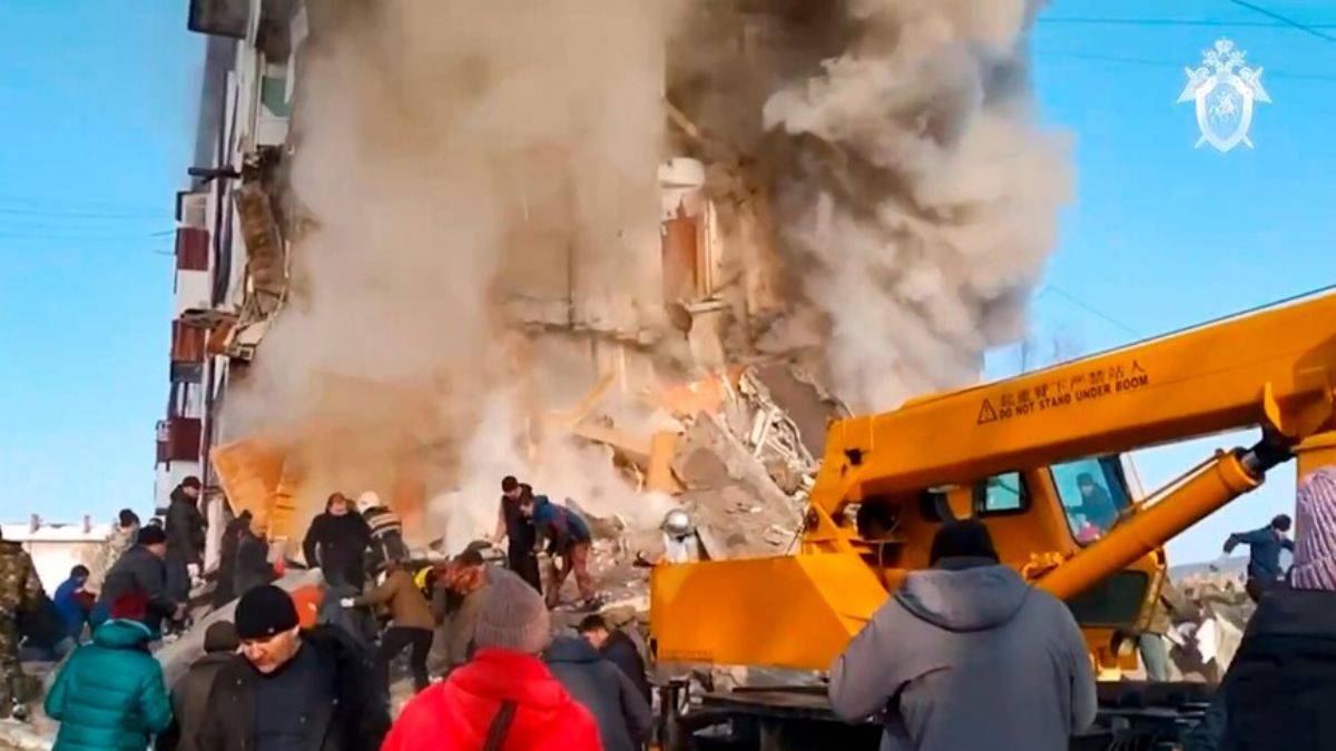 Rusya'da patlama! 4'ü çocuk 9 ölü