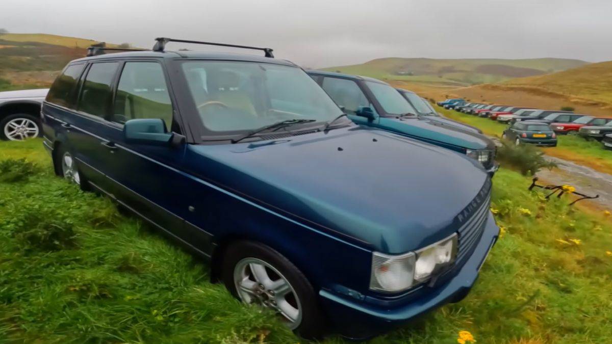 4x4 lüks Range Rover mezarlığı