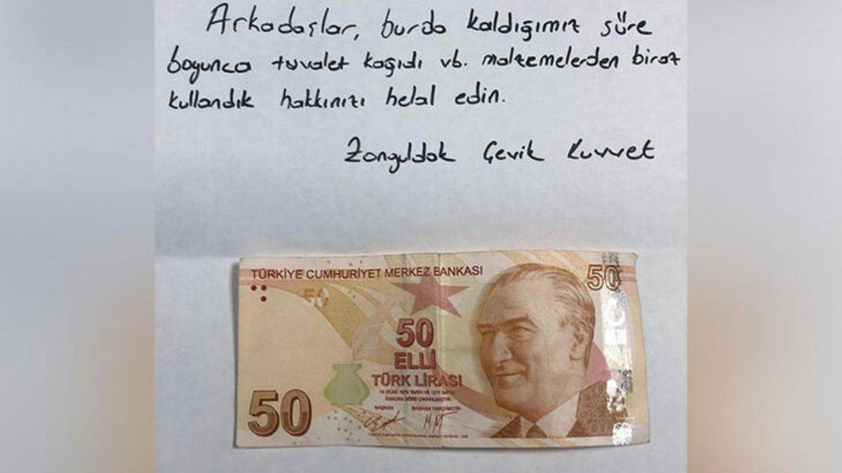 Çevik Kuvvet, Düzce'deki öğrencilerden 'helallik' istedi