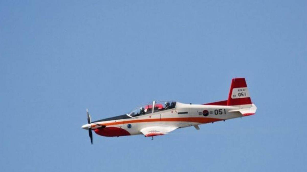 Konya'da askeri eğitim uçağı düştü!