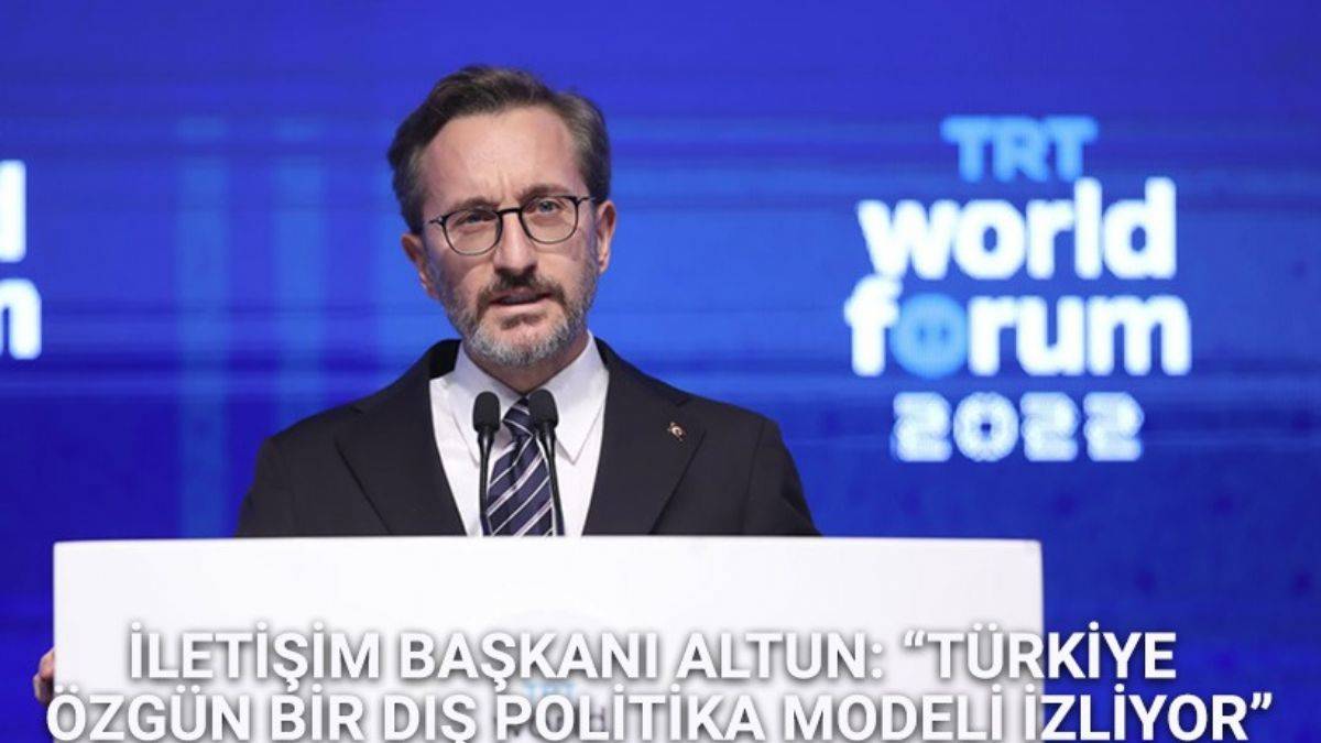 İletişim Başkanı Altun: “Türkiye Özgün Bir Dış Politika Modeli İzliyor”