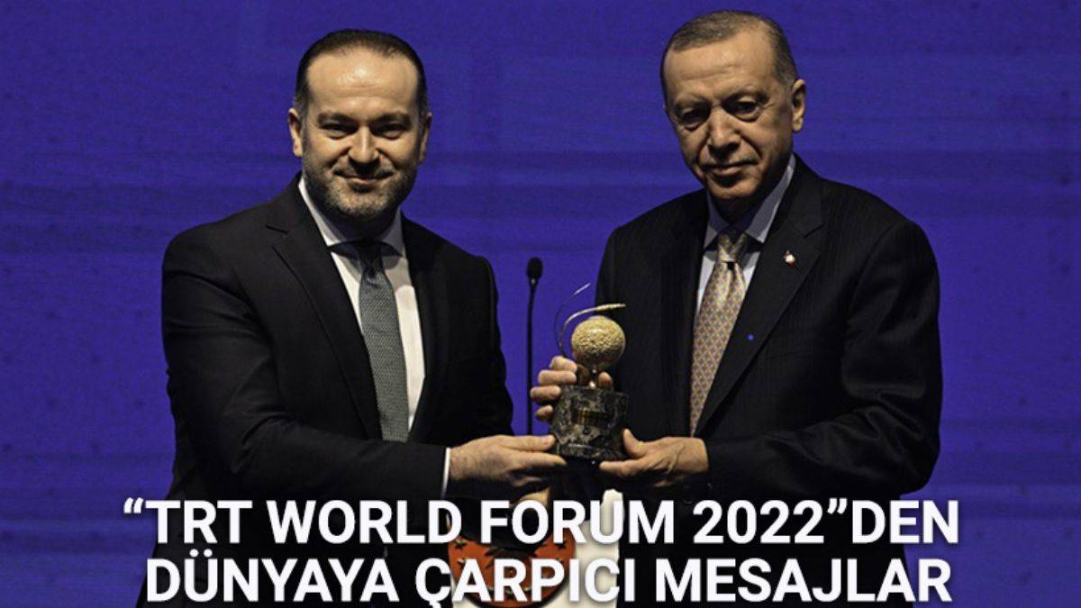“TRT World Forum 2022”den Dünyaya Çarpıcı Mesajlar