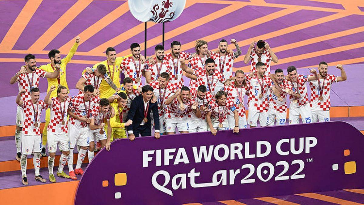 Hırvatistan ikinci kez dünya üçüncüsü oldu