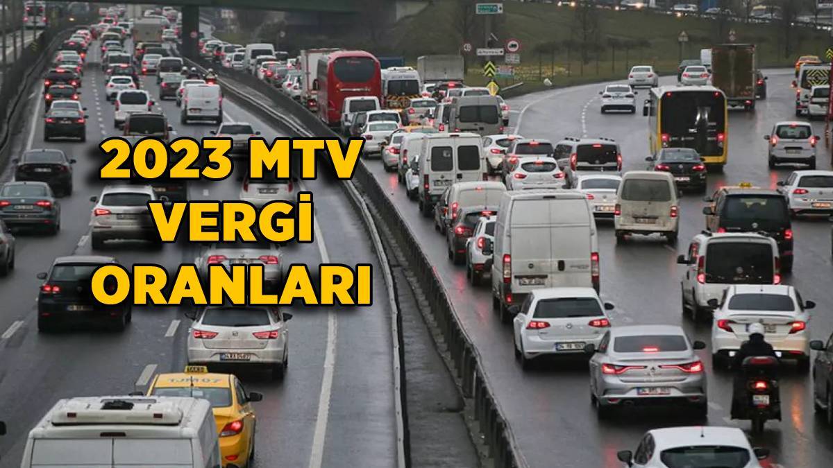 2023 1600 CC otomobil MTV oranları | Araç yaşı ve motor hacmine 2023 otomobil-kamyonet-motosiklet MTV ne kadar oldu?