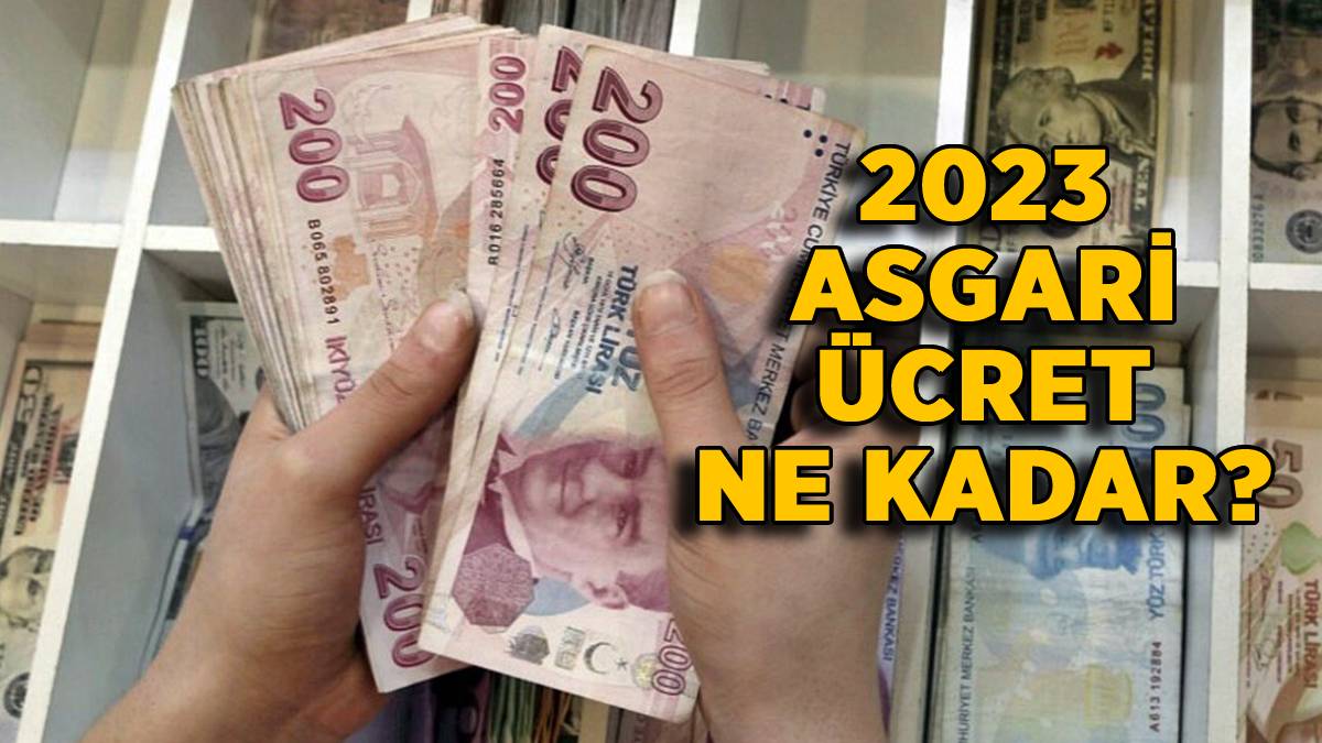 2023 asgari ücret 22 Aralık (bugün) açıklandı mı, ne kadar oldu? (8 bin 200 TL, 8250 TL, 8300 TL, 8400 TL, 8500 TL, 85500 TL)