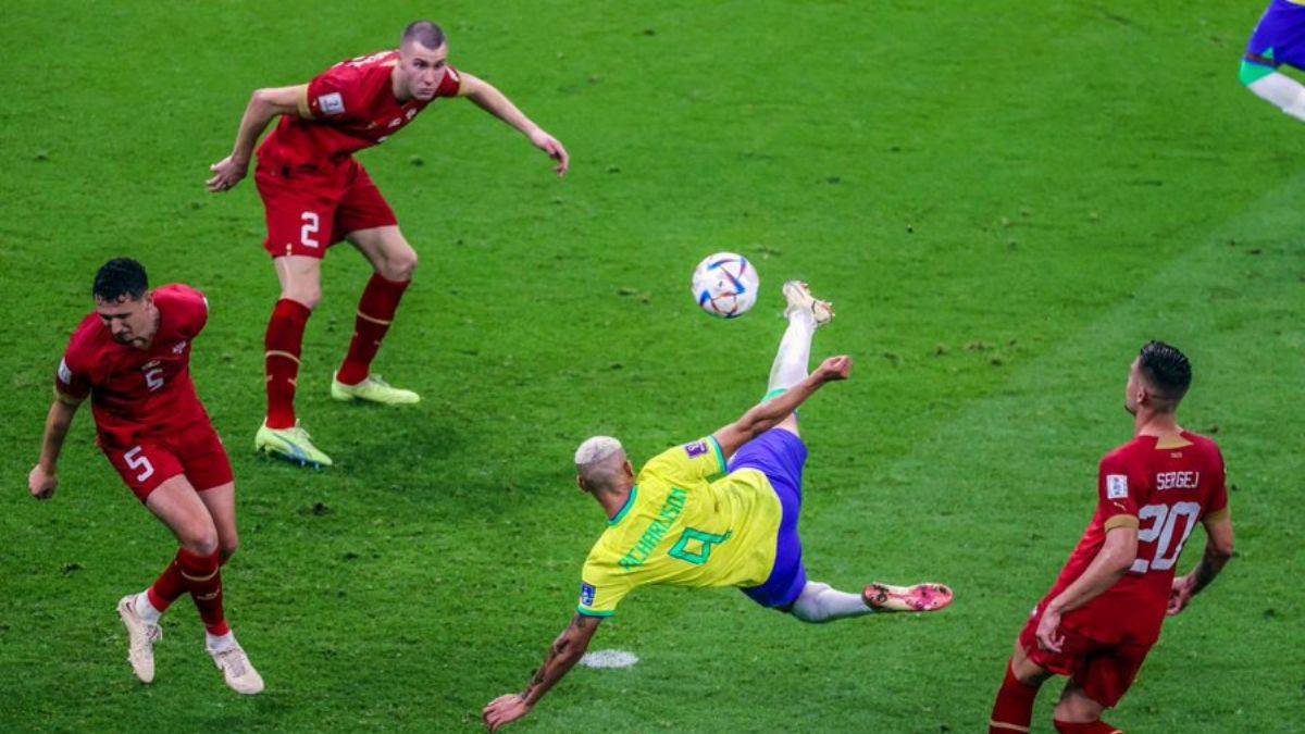 Dünya Kupası'nın en güzel golü Richarlison'dan