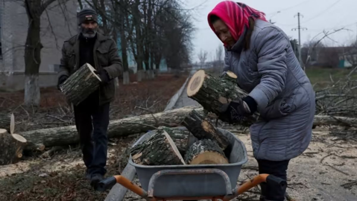Fransa hükümetinden halka yakacak odun yardımı