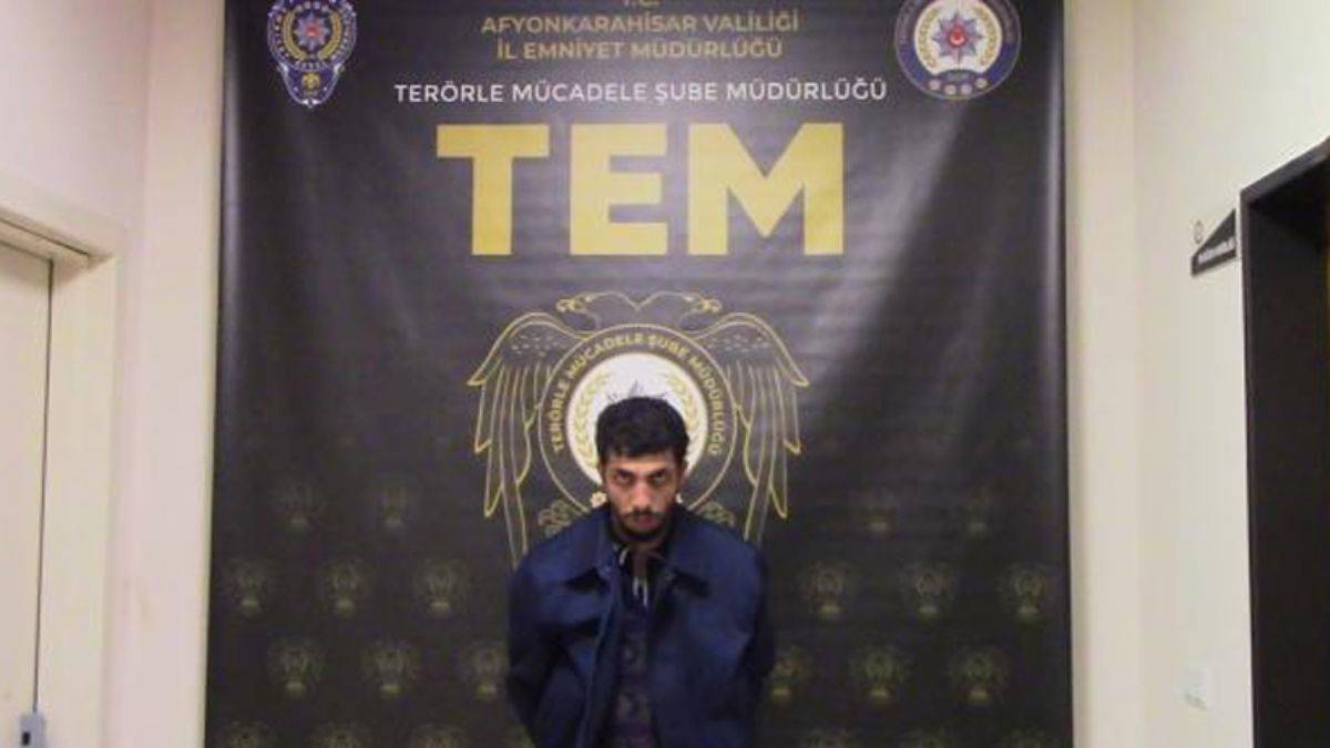 Bombalı eylem hazırlığındaki IŞİD’li Afyonkarahisar'da yakalandı