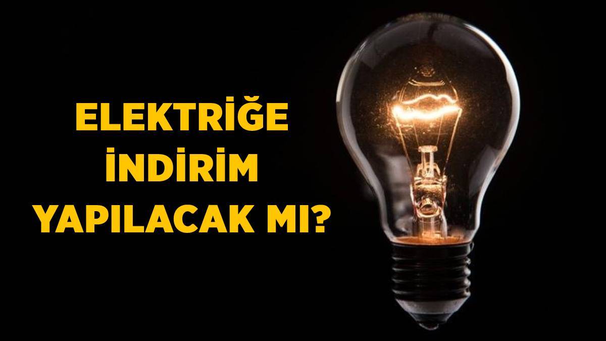 İstanbul'da elektriğe indirim gelecek mi?