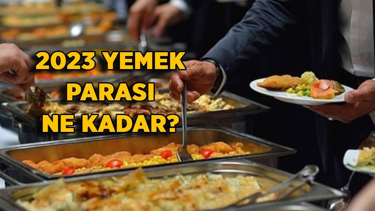 2023 yemek parası ne kadar? Yemek kartına aylık kaç TL yatacak?