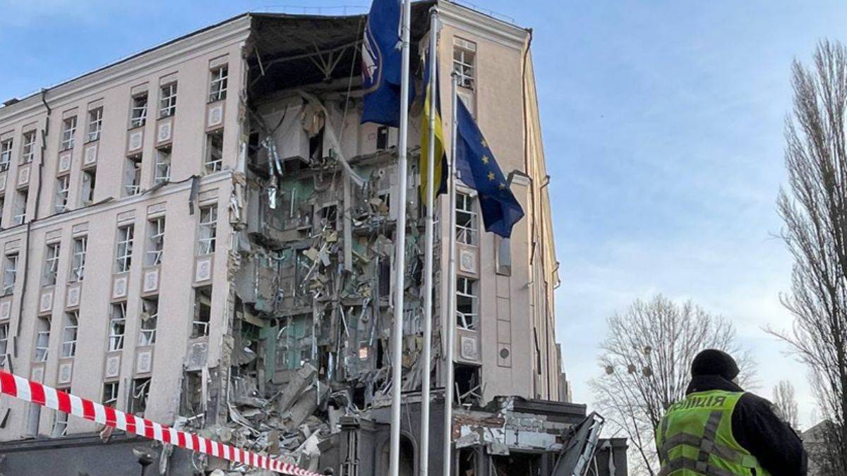 Kiev'e roketli saldırı!