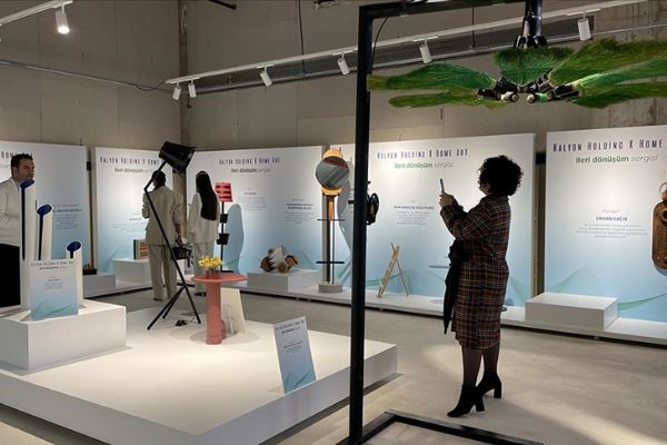 'İleri Dönüşüm Sergisi' Nevçarşı'da sanatseverlerle buluştu