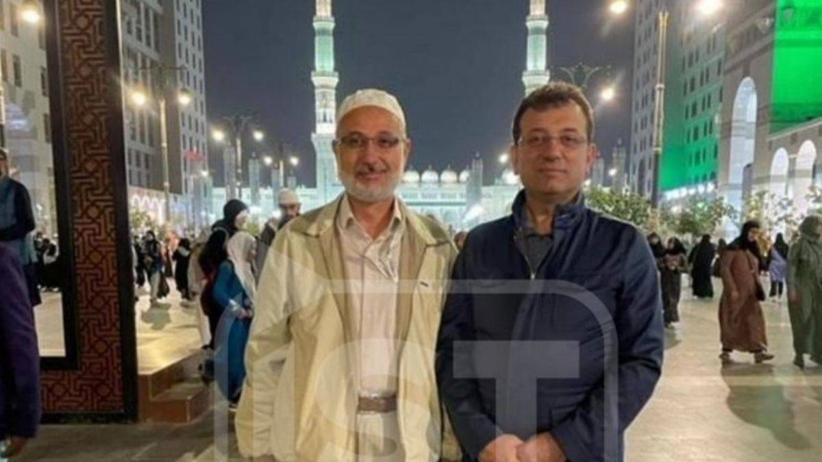 İmamoğlu'ndan umre fotoğrafı