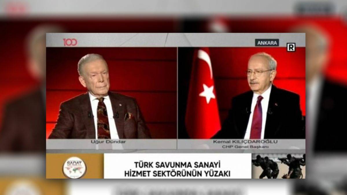 Kılıçdaroğlu'nun konuştuğu programda ''SADAT reklamı'' krizi!