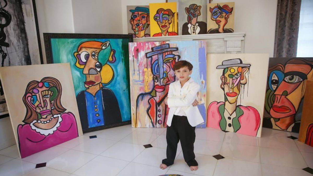 ‘Küçük Picasso” 11 eserinden 1,3 milyon dolar kazadı