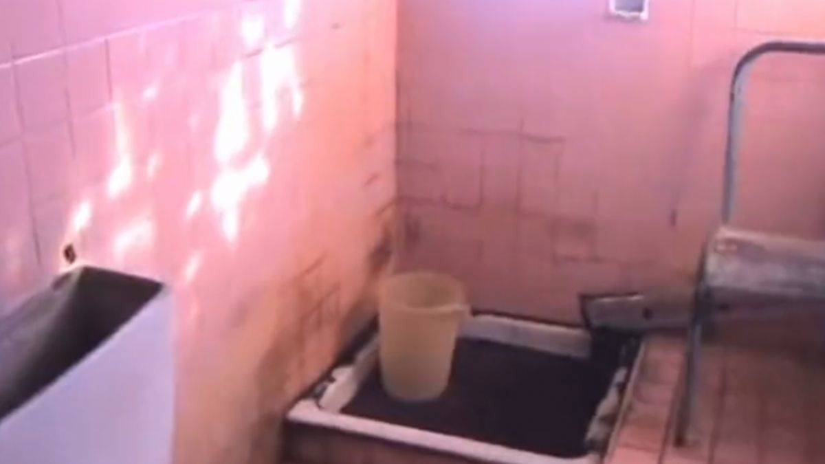 Küba'da bir devlet hastanesinden görüntüler