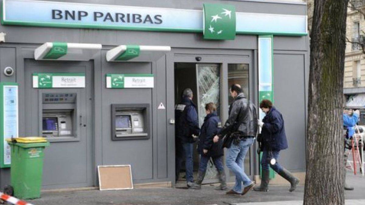 Alman polisinden Fransız bankasına baskın