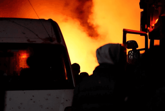 Zeytinburnu'nda Doğalgaz Borusu Patladı