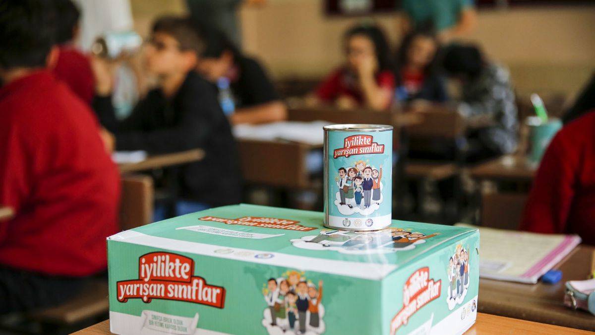 İyilikte Yarışan Sınıflar Projesi devam ediyor