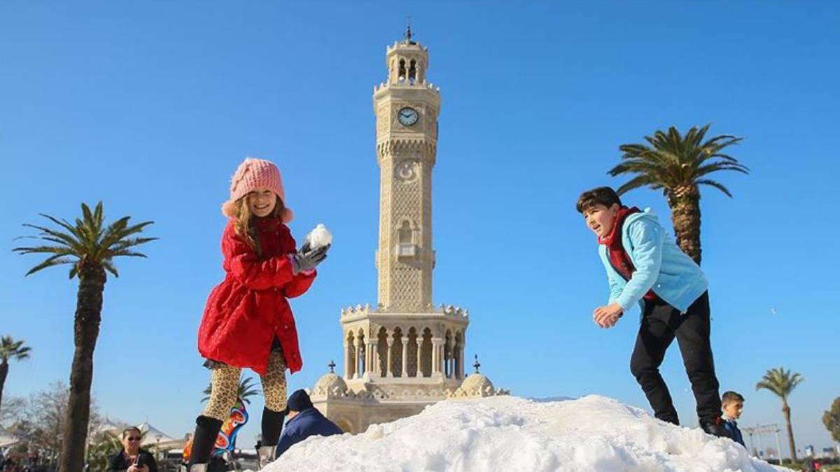 İzmir'e kar yağacak mı? 2023 Ocak-Şubat İzmir'e ne zaman kar yağacak?