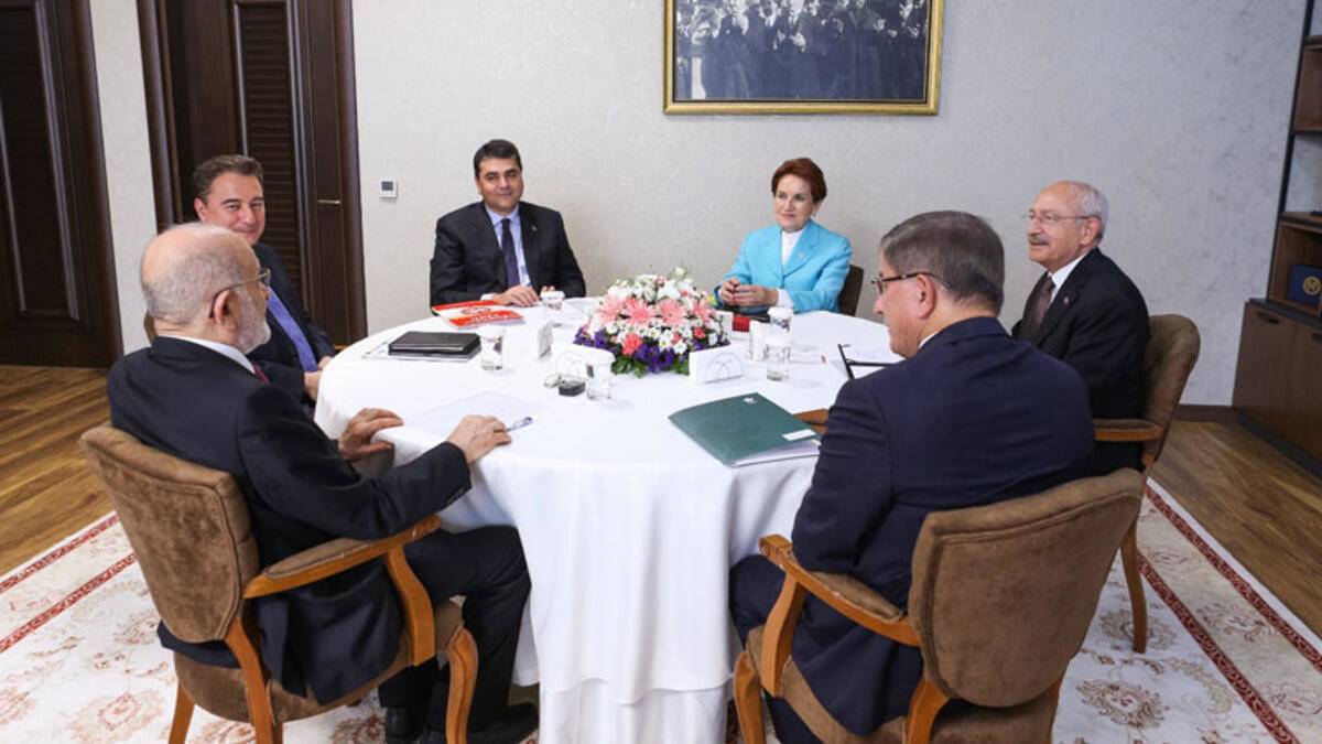 6'lı masadan ortak politika metni