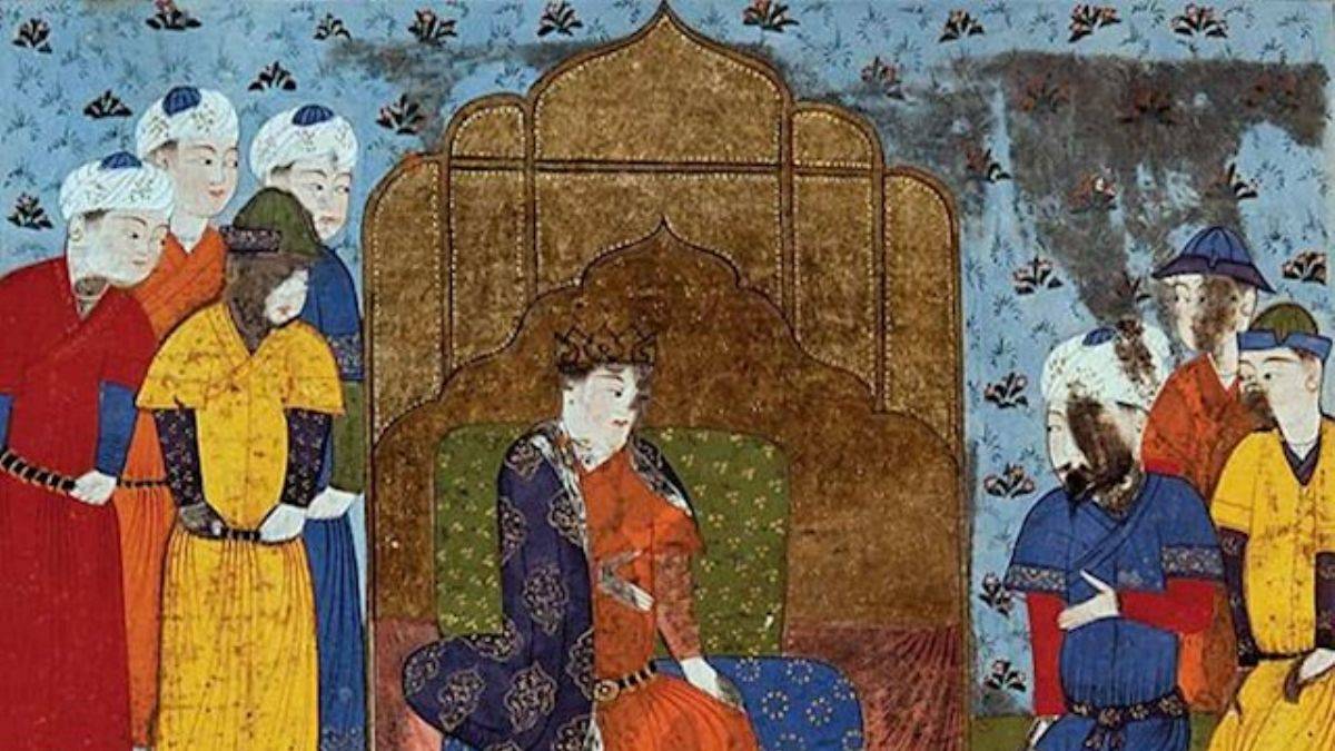 Adalet timsali Hükümdar Nüsirevan